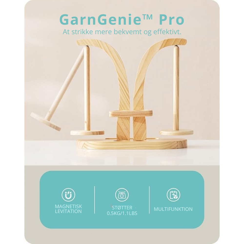 GarnGenie™ Pro | Garnholder Pro i topkvalitet med kraftig magnet