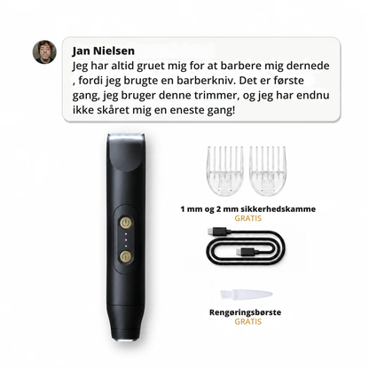 Trimify™ | Mere tryg trimning af følsomme områder