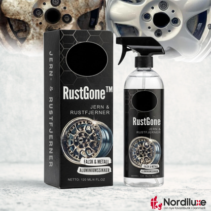RustGone™ | Rustfjerner spray til bil og metaloverflader