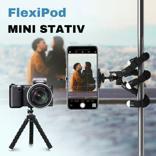 FlexiPod™ | Optag stabilt indhold uden besvær hvor som helst