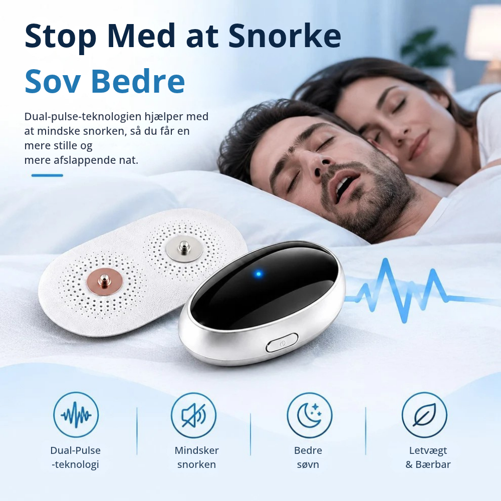 QuietSleep™ | Mindre snorken uden noget i munden