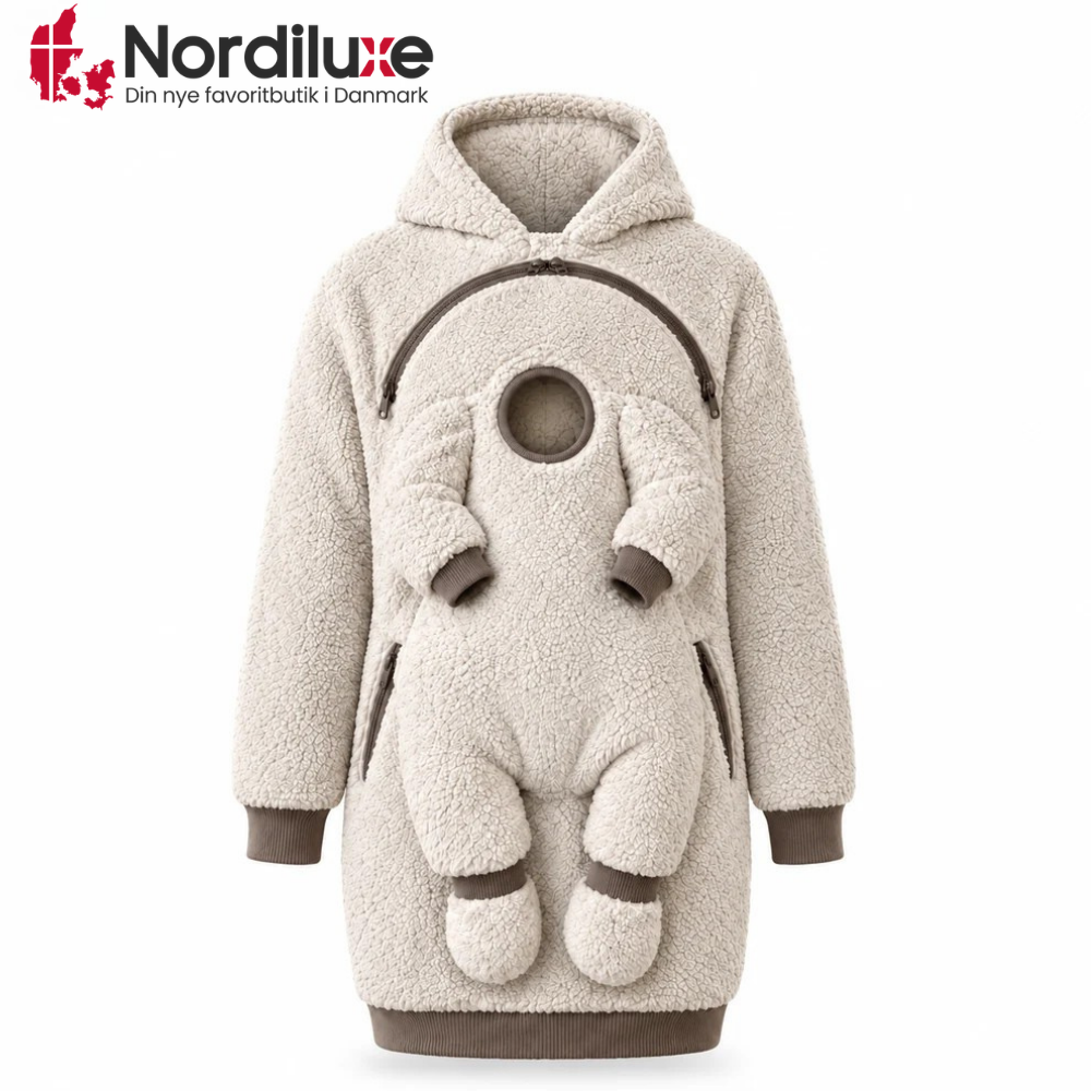 CozyCarry™ | Én varm jakke til jer begge