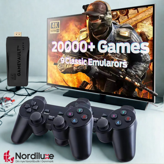GameVault™ | Hele din barndom samlet i én lille HDMI-stick