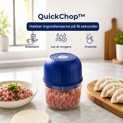 QuickChop™ | Hak små portioner på få sekunder