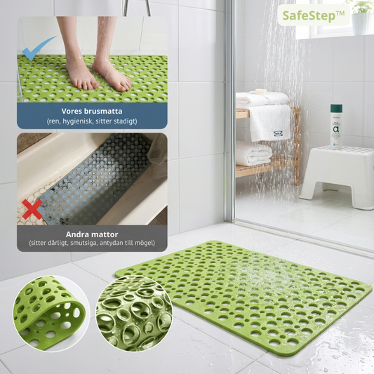 SafeStep™ | Skab tryghed i badet uden at ændre hele badeværelset