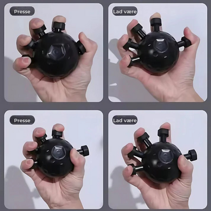 GripBall™ | Styrker dine håndmuskler betydeligt og afhjælper stress i hverdagen.