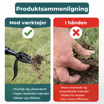 FloraFixer™ | Fjern ukrudt nemmere uden at bukke dig