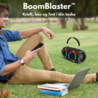 BoomBlaster™ | Tag festen med dig. Uanset hvor du er.