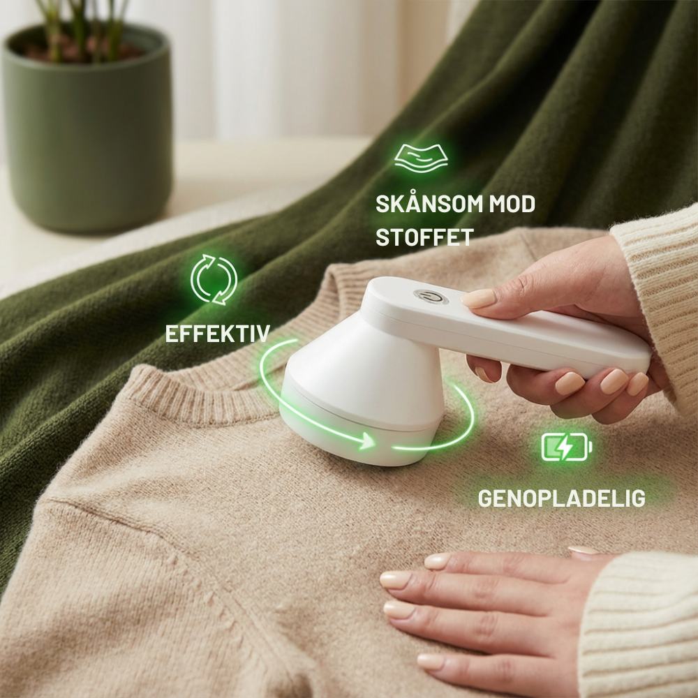 PillFree™ | Giv dit tøj nyt liv uden fnug og slid