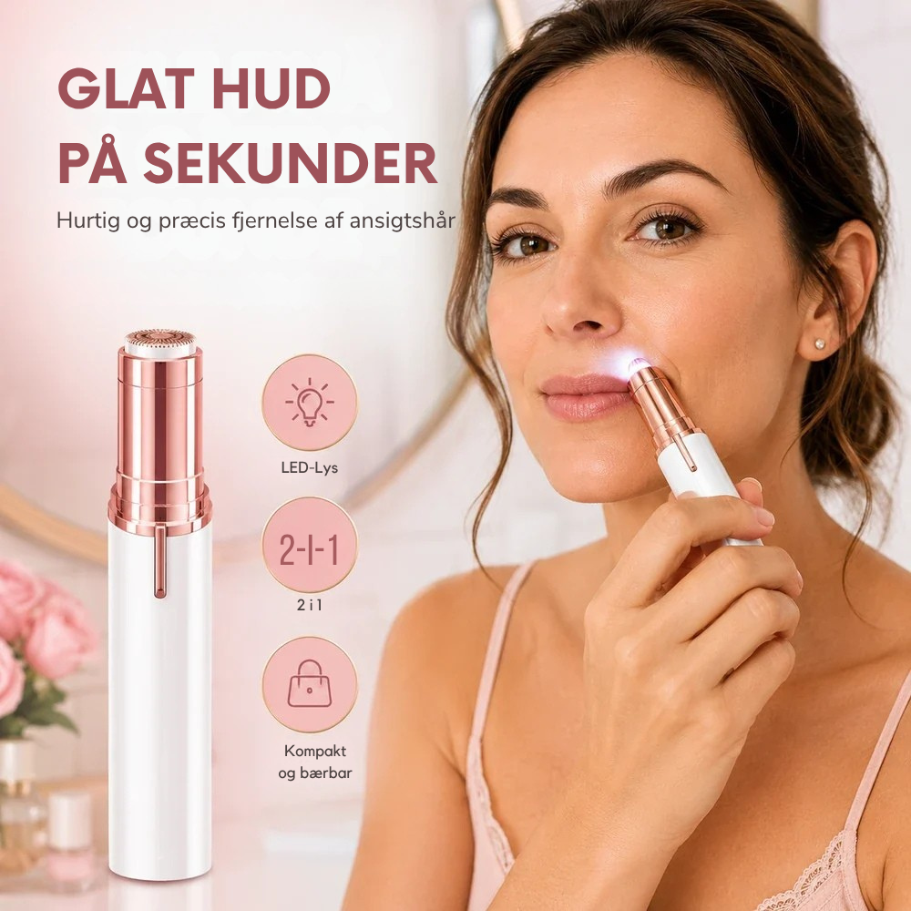 SilkTouch™ | Diskret beautyværktøj til glat velplejet hud hurtigt