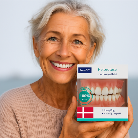 DentaFit™ – Det perfekte og øjeblikkelige smil, uden smerte og uden aftale