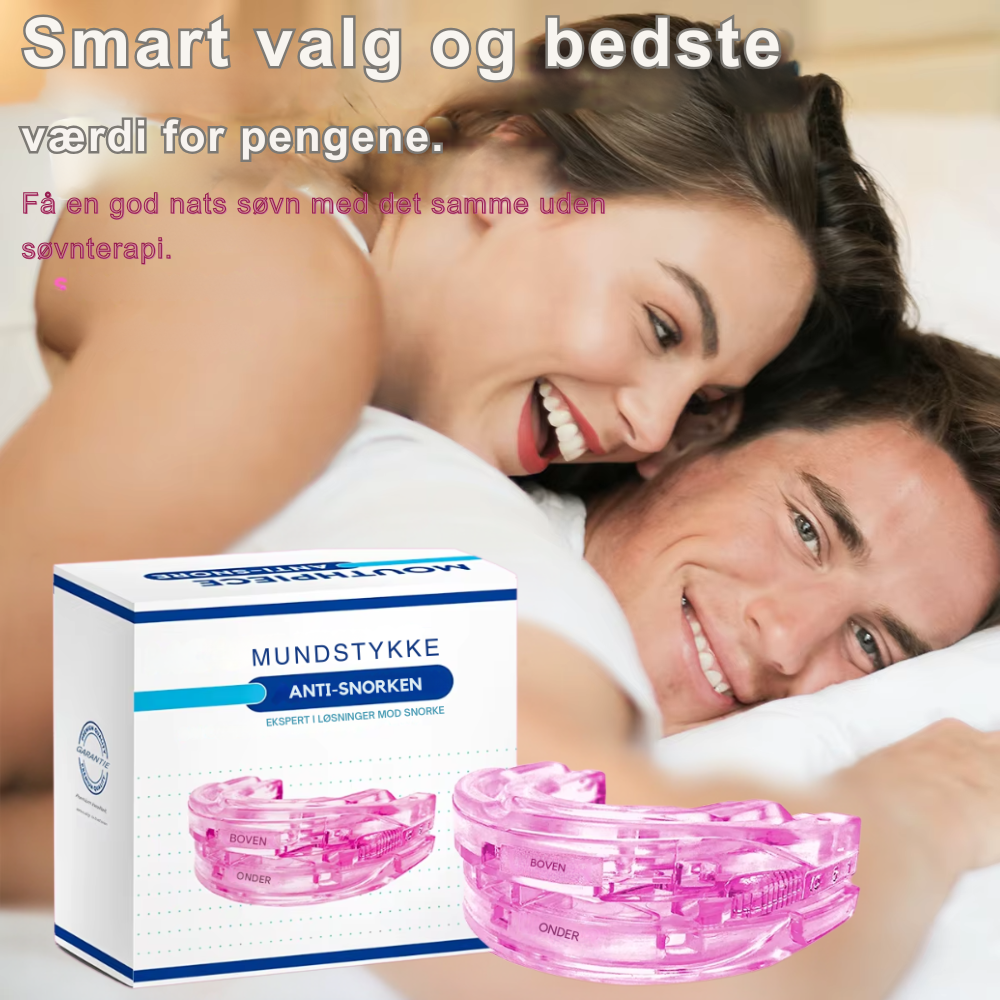 SomnoCalm™ | Sov roligt igen uden snorken der forstyrrer natten