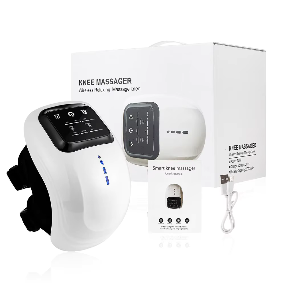 KneeRelief™ | Knæ-massageapparat til terapi med rødt lys