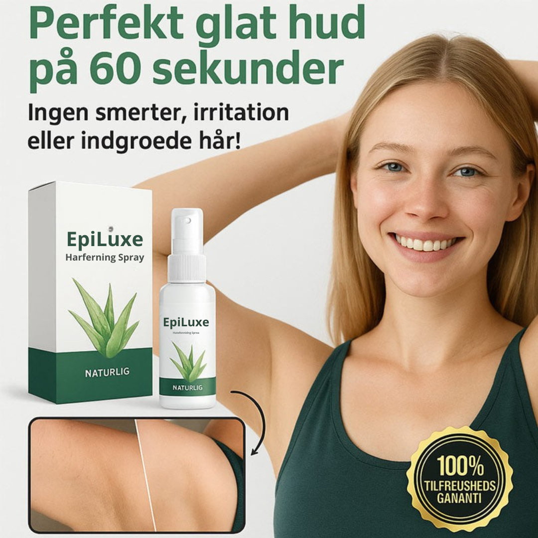 EpiLuxe™ | Slip for indgroede hår og besværlig daglig barbering!