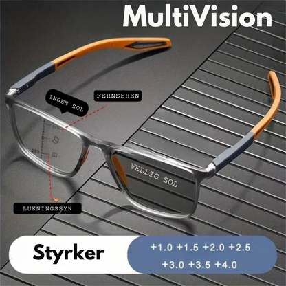 MultiVision™ | Multifokale, fleksible læsebriller og solbriller