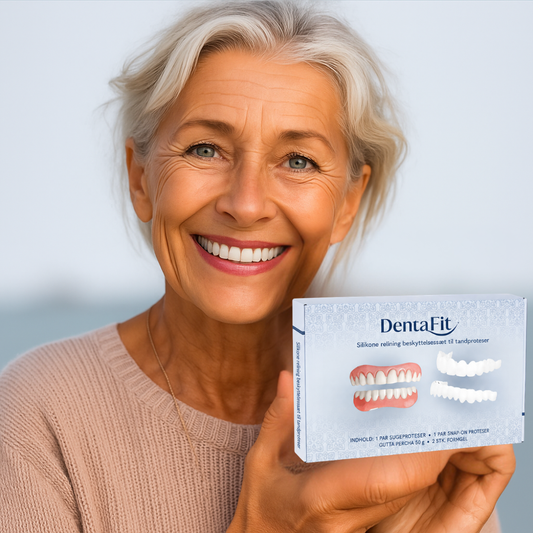 DentaFit™ | Det perfekte og øjeblikkelige smil, uden smerte og uden aftale