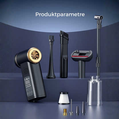 AutoVac™ Pro | Én kompakt løsning til en ren, sikker og klar bil