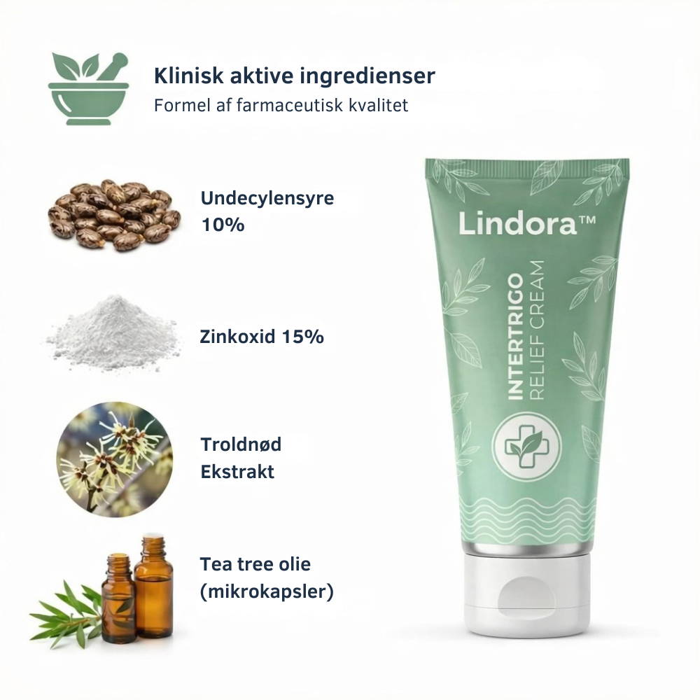 Lindora™ | Målrettet pleje til tørre roligere hudfolder hver dag