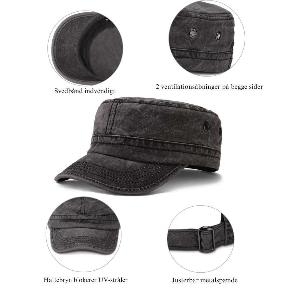 StoneFord Cap™ | Tidløs stil, rå attitude – skabt til hverdags-eventyr