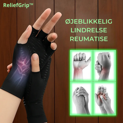 ReliefGrip™ – Kompressionshandsker, der lindrer smerte og genopretter mobilitet og komfort