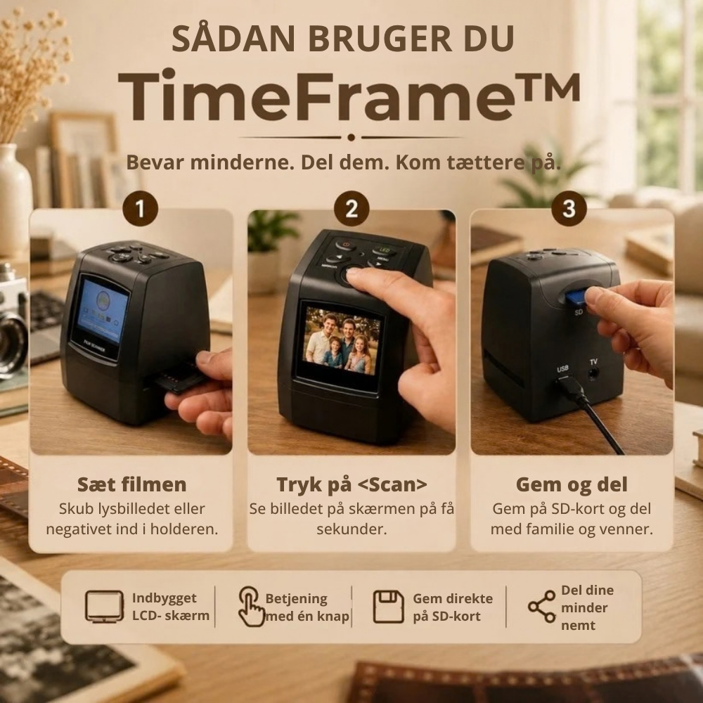 TimeFrame™ | Giv gamle minder liv igen