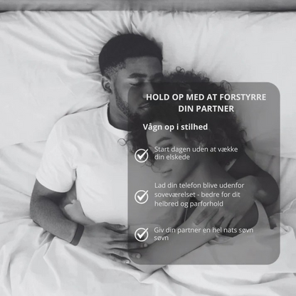 SilentRise™ | Den smarte vibrerende vækkeur til dybdesovere🌙