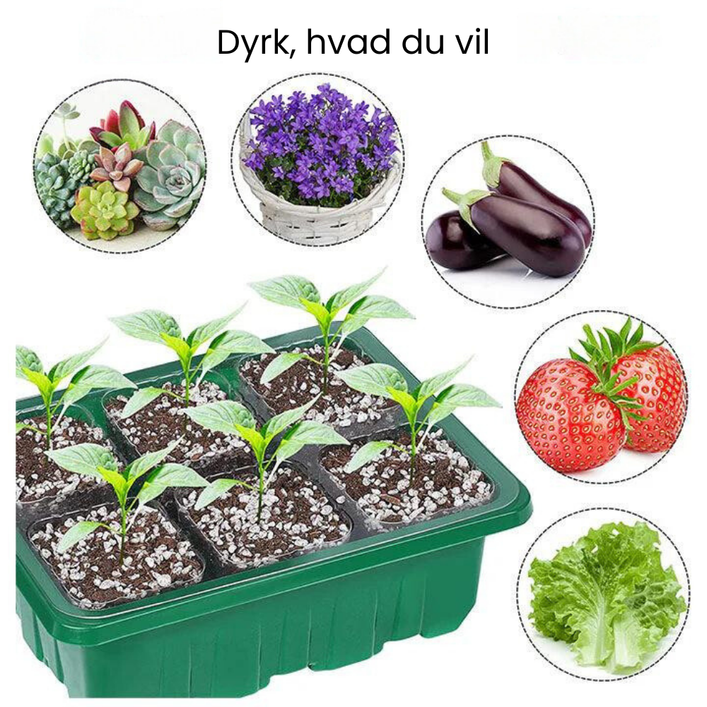 UrbanEco™ | Indendørs væksthus med LED og luftcirkulation