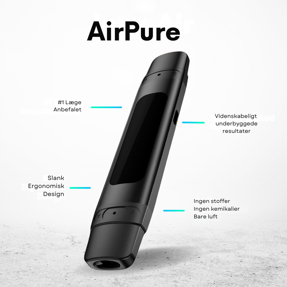 AirPure™ | Stop rygning og få stærkere lunger