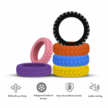 WheelWraps™ | Beskyt dine bagagehjul mod skader