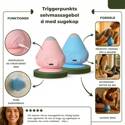 MassageBall™ Pro | Målrettet lindring uden hænder eller besvær