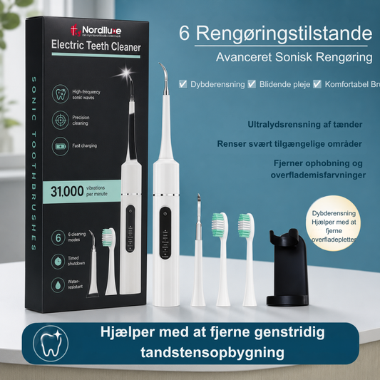 UltraClean™ Pro  | Mere end en elektrisk tandbørste