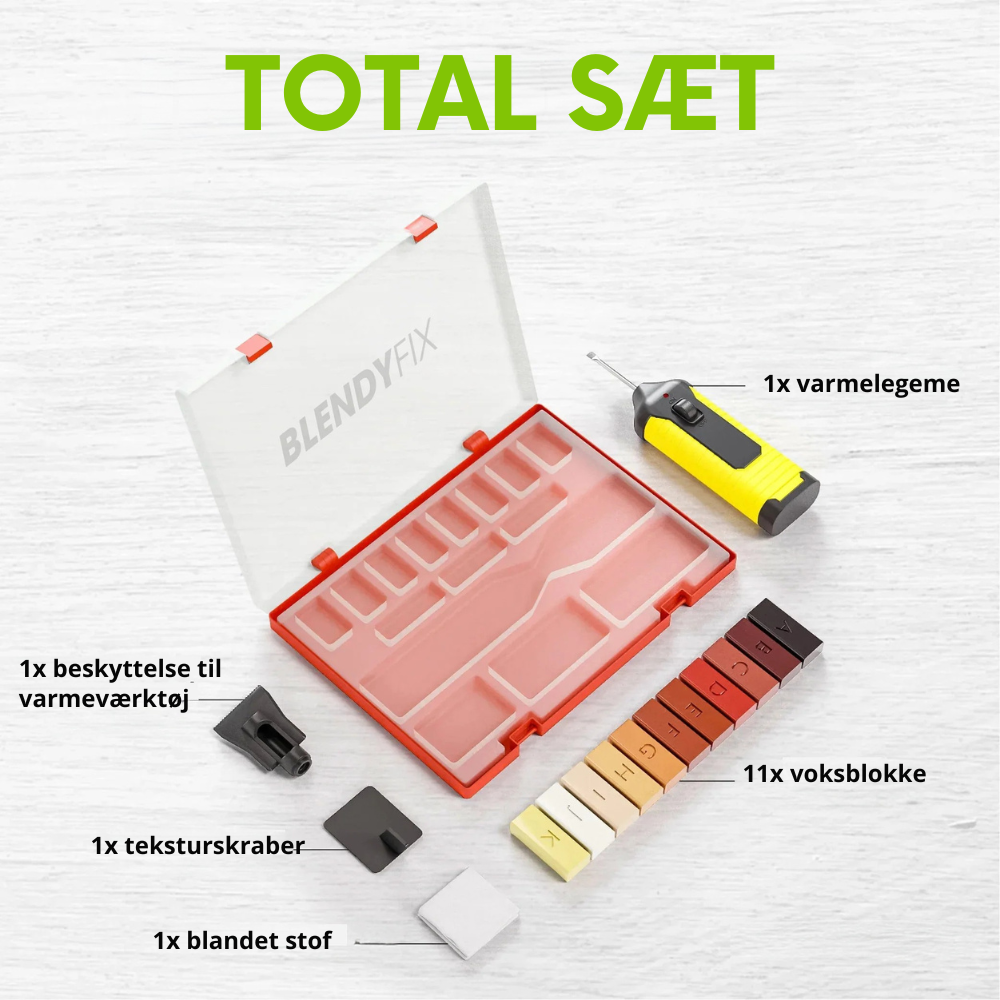 EasyFix™ | Reparationssæt til møbler, lister og gulve