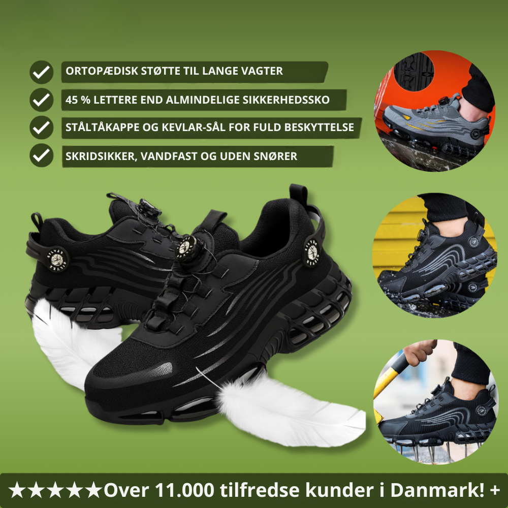 ArmorFlex™ S5 Air | Ultralette sikkerhedssko der føles som sneakers