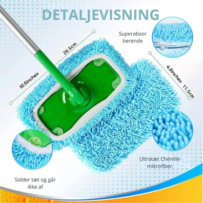 EcoMoppe™ | Spar penge og drop engangspads