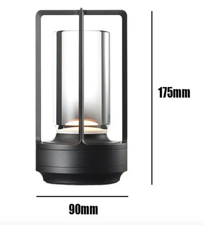 Éclat de Lune™ | Trådløs designlampe i krystal og metal