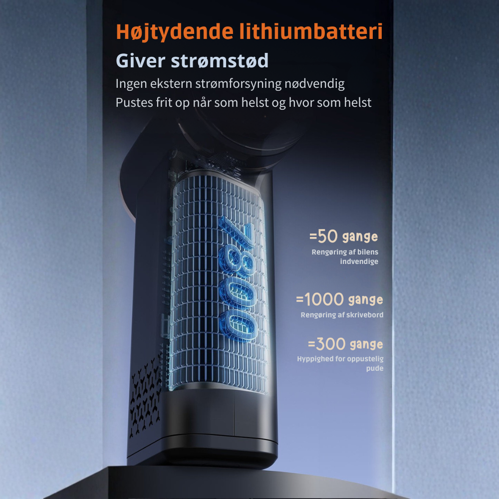 AutoVac™ Pro | Én kompakt løsning til en ren, sikker og klar bil