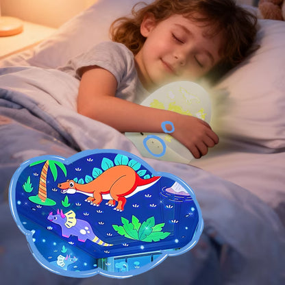 DinoGlow™ | Skærmfri dinosaurmagi til rolige og hyggelige aftener
