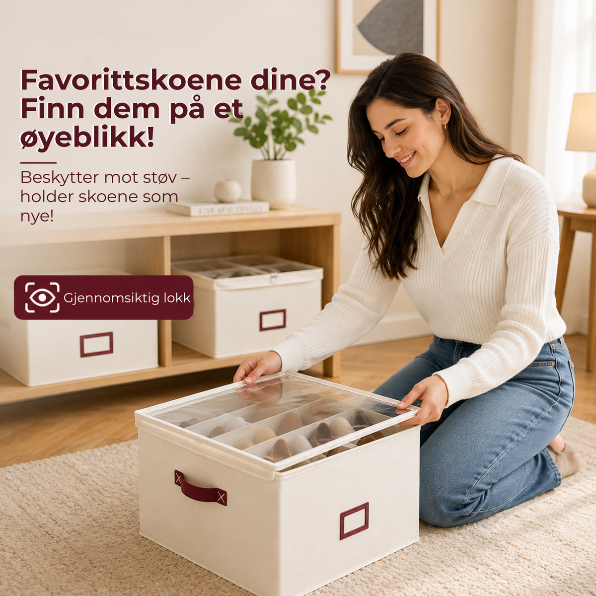 SkoBoks™ | Find dine sko uden at lede efter dem