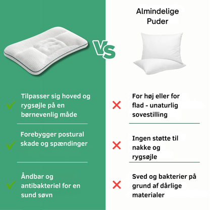 ErgoPillow™ Junior | Når dit barn sover bedre, gør du også