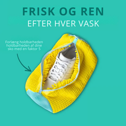 ShoeBag™ | Oplev bekvemmeligheden ved at vaske dine sko sikkert