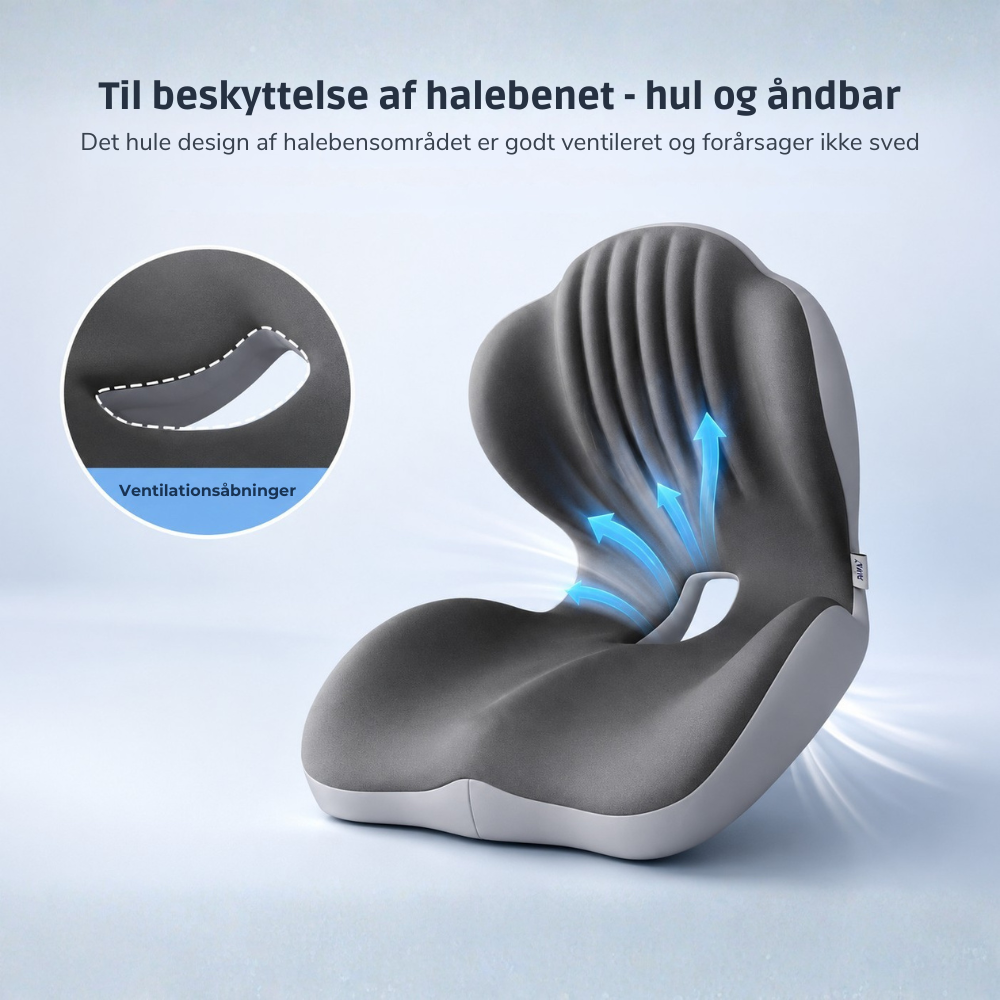 ErgoSit™ | Ergonomisk siddepude til komfort hele dagen