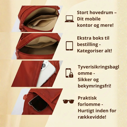 MultiBag™ |  Én taske. Tre måder at bære den på.