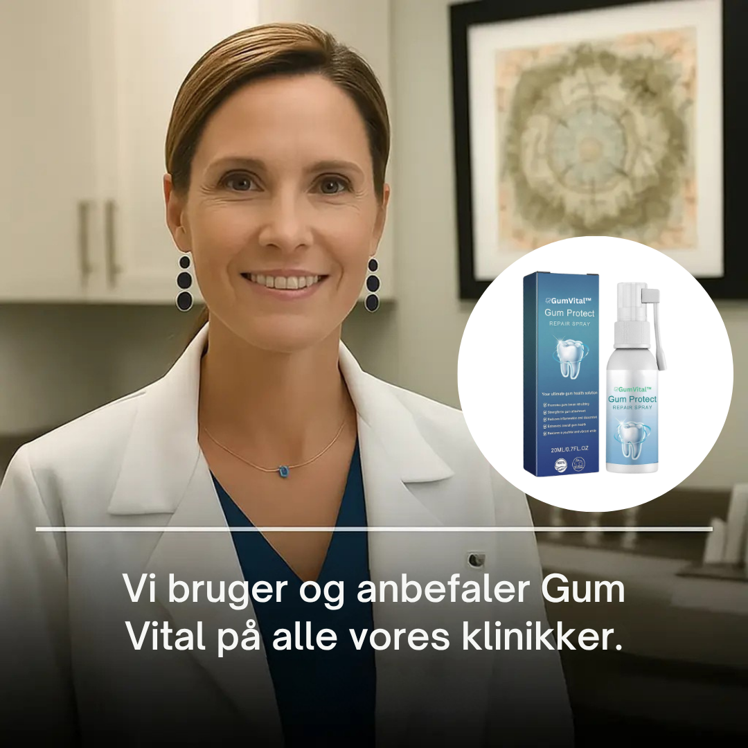 GumVital™ | Synlig bedring af tandkødet på 93%!