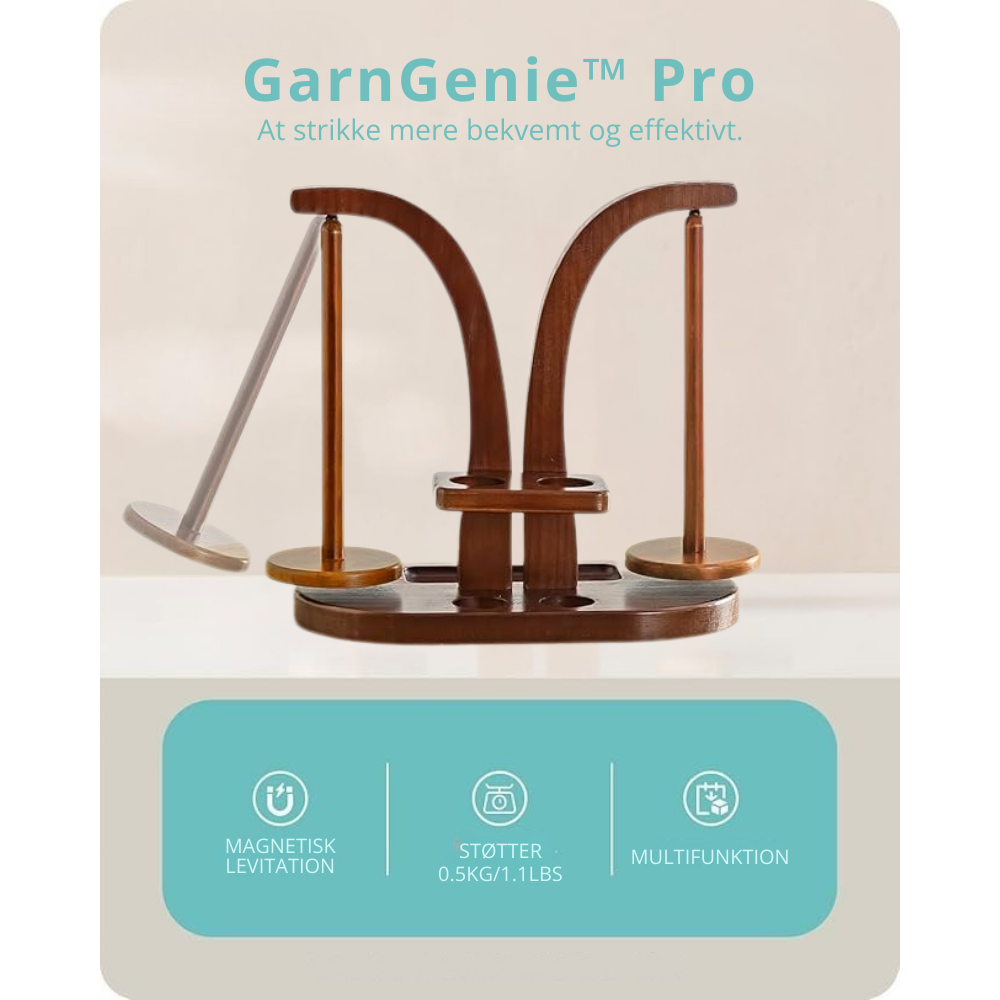 GarnGenie™ Pro | Garnholder Pro i topkvalitet med kraftig magnet