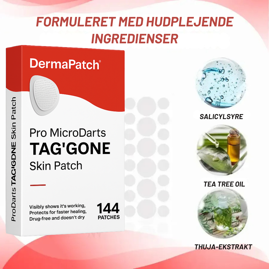 DermaPatch™ | Fjern hængende vorter smertefrit – uden ar, uden snit, uden stress!