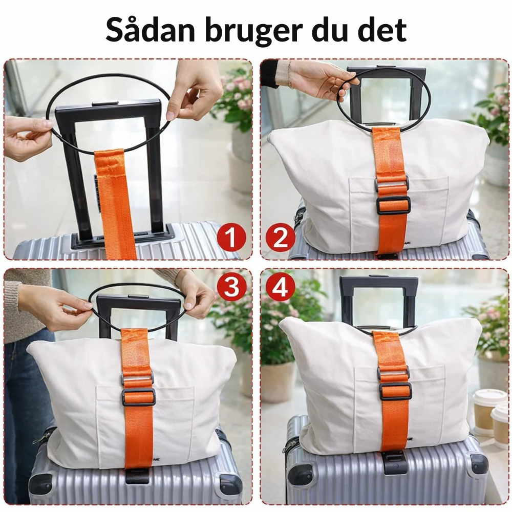 LuggageStrap™ | Rejs lettere med begge hænder fri