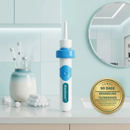 WaxGone™ | Fjern ørevoks skånsomt uden vatpinde
