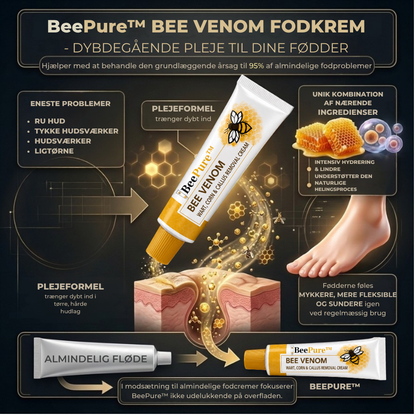 BeePure™ | Blødere fødder og mere komfort på to dage