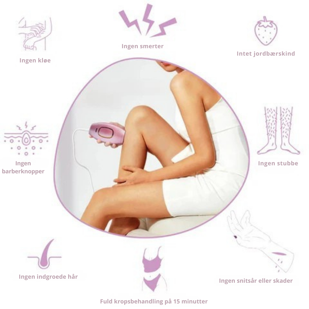 SmoothTouch™ IPL | Permanent hårfjerning – skånsom teknologi til glat hud hele året