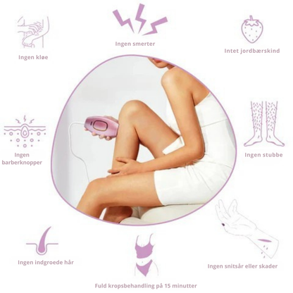 SmoothTouch™ IPL | Permanent hårfjerning – skånsom teknologi til glat hud hele året